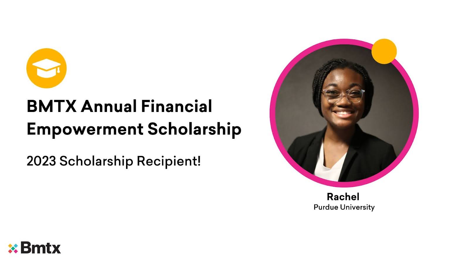 BMTX Annual Financial Empowerment Scholarship